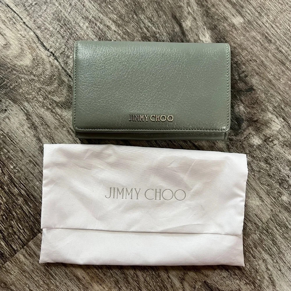 NWOT JIMMY CHOO Marlie 033853 in Verdigris Limited Edition